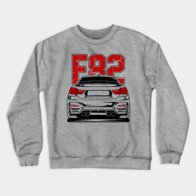 M4 F82 Crewneck Sweatshirt by idrdesign